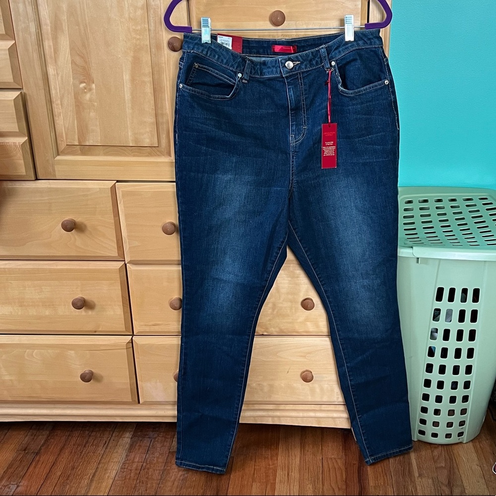 JLo high rise skinny jeans sz 16